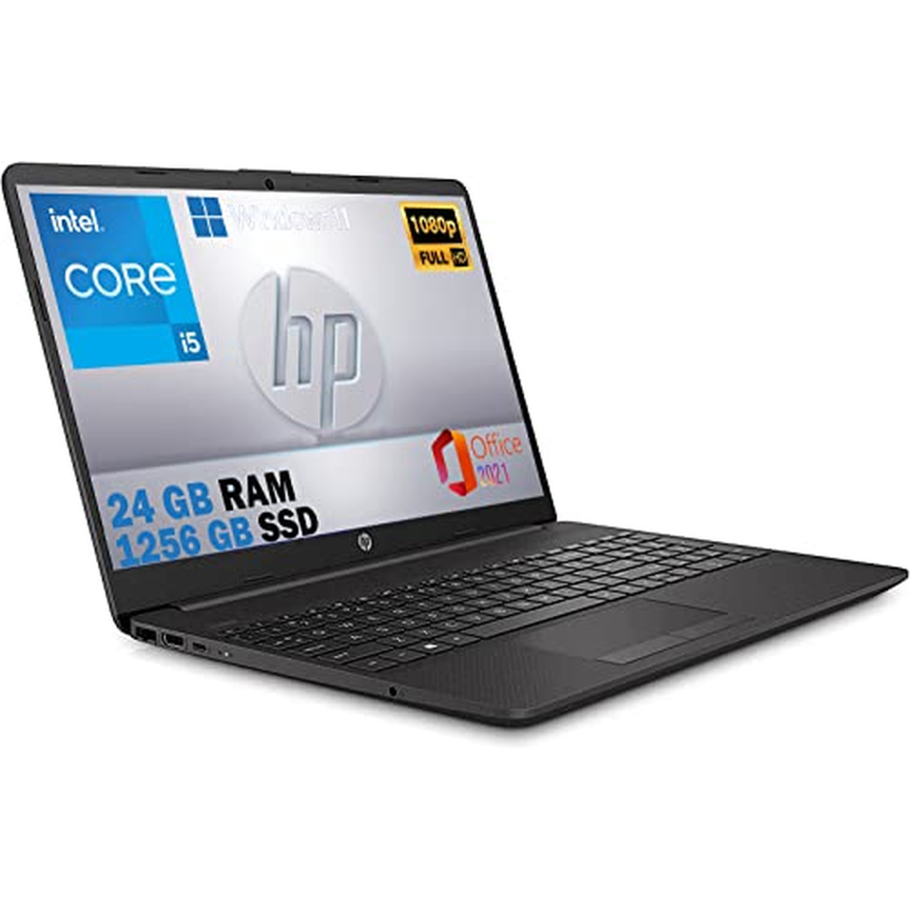 HP 250 G7 Notebook 15,6" /CPU Intel core i3-7020U 2,3Ghz /Ram 8Gb DDR4 /HD SSD 480GB /VGA Intel HD 620 /Hdmi WiFi Bluetooth/Wind